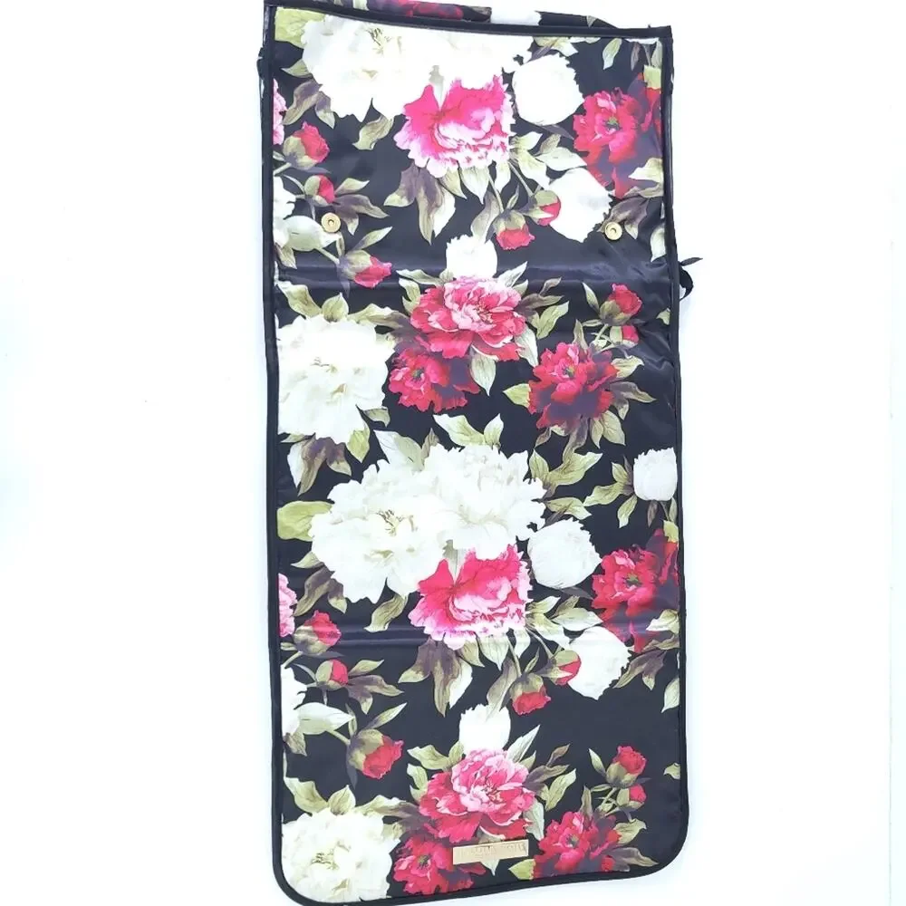 Isabella Scott Hanging Makeup Cosmetic Toiletry Oranizer Travel Fold Up Floral